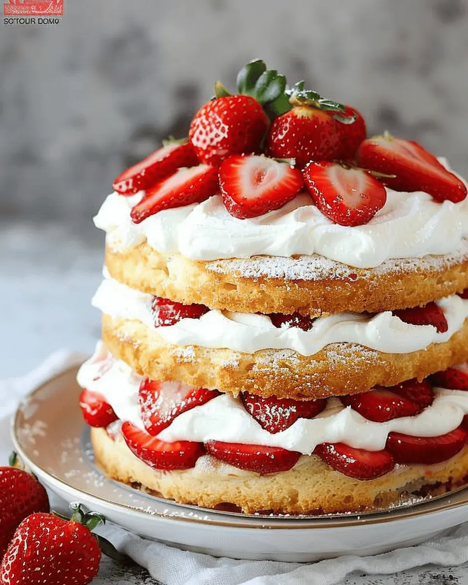 Strawberry Shortcake Cake: The Best Fresh Twist on a Classic Treat