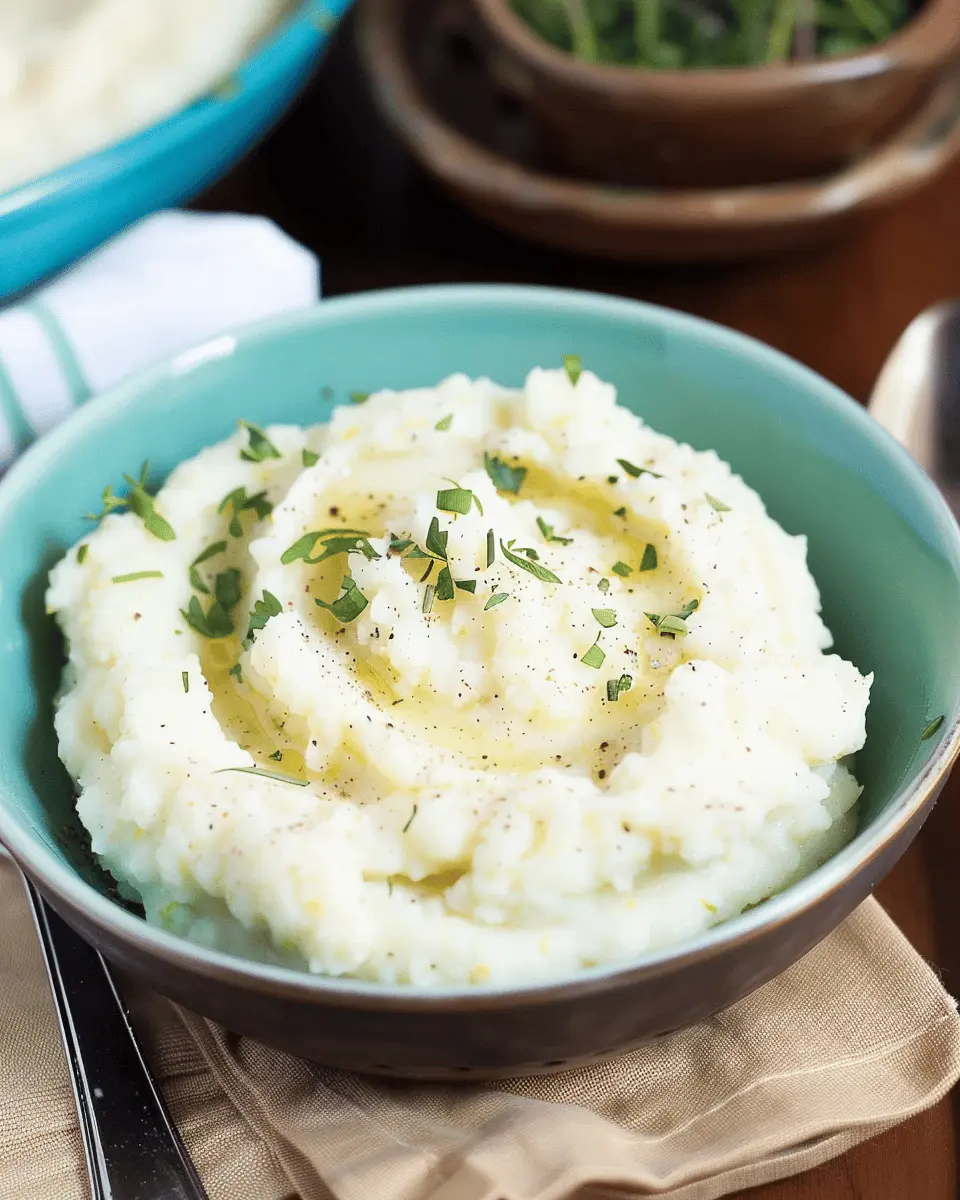 Creamy Cauliflower Mash: The Best Comfort Food Alternative