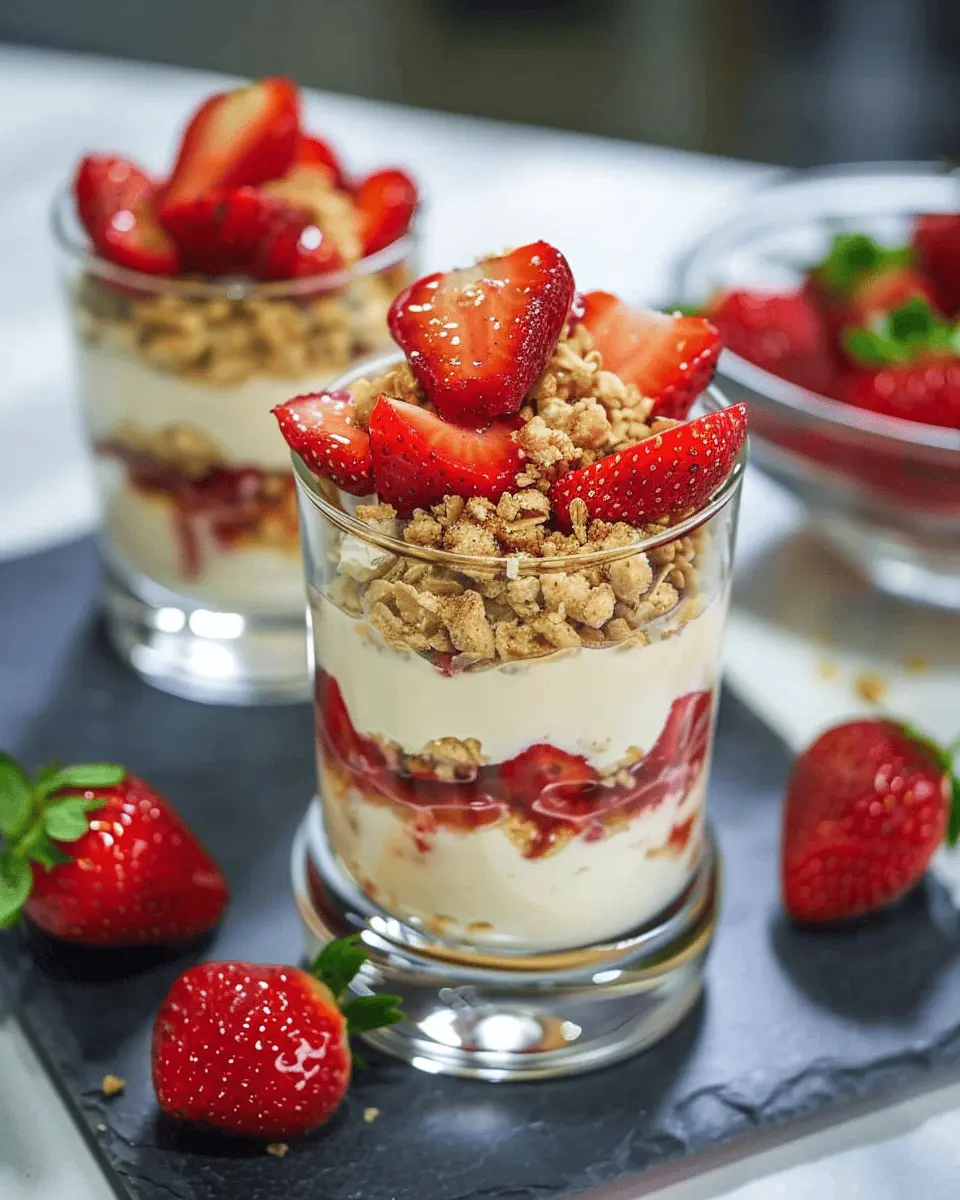 Strawberry Cheesecake Parfait: The Easy Indulgence You’ll Love