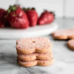 Strawberry Shortbread Cookie