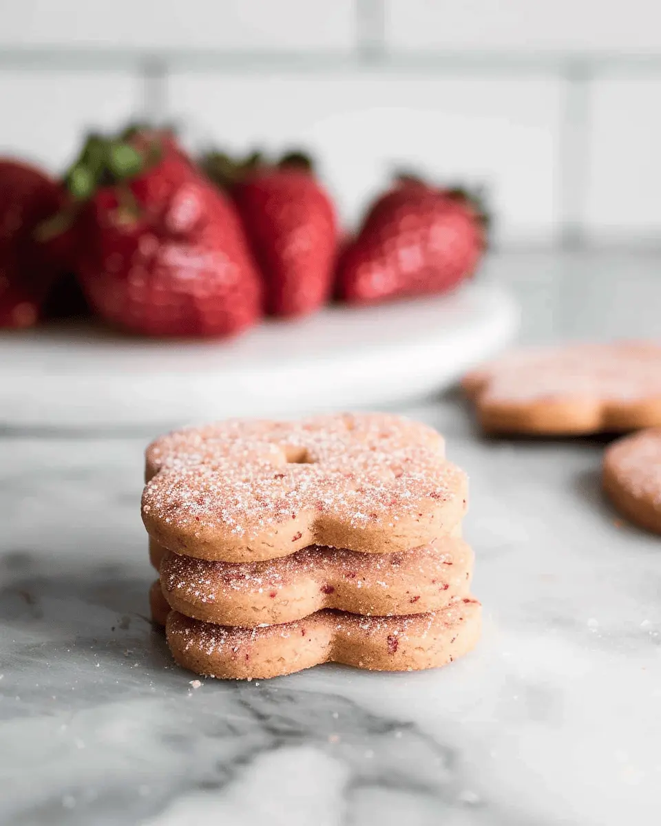 Strawberry Shortbread Cookie Delight for Your Homemade Treats