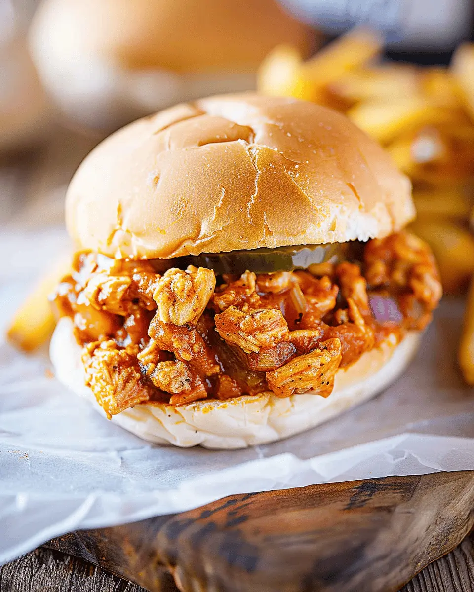 Cajun Chicken Sloppy Joes: A Juicy Twist on a Classic Delight
