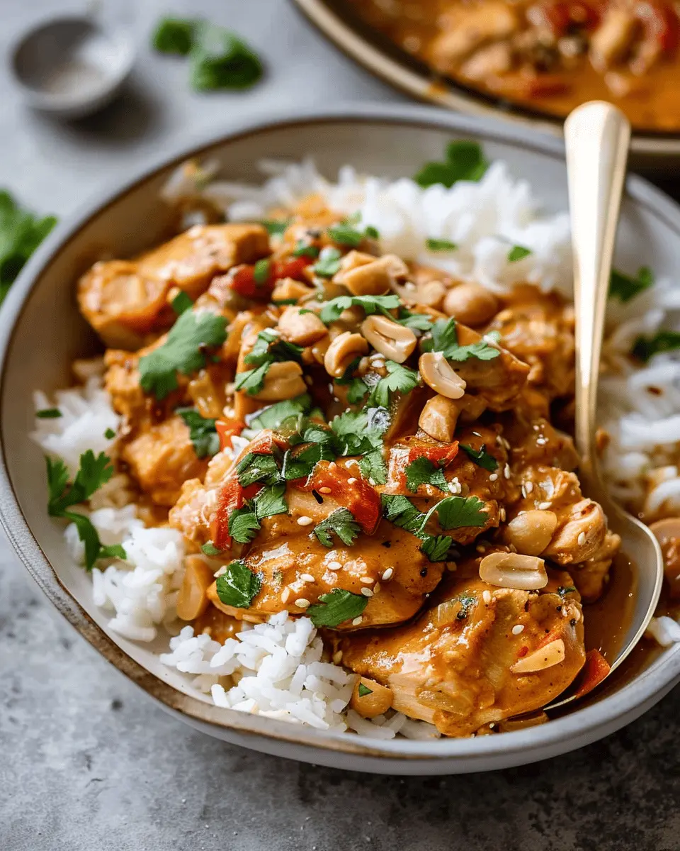 Slow Cooker Peanut Chicken: The Easy Way to Indulge at Home