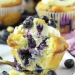 Blueberry Cream Cheese Muffins
