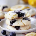 Blueberry Lemon Cheesecake Cookies