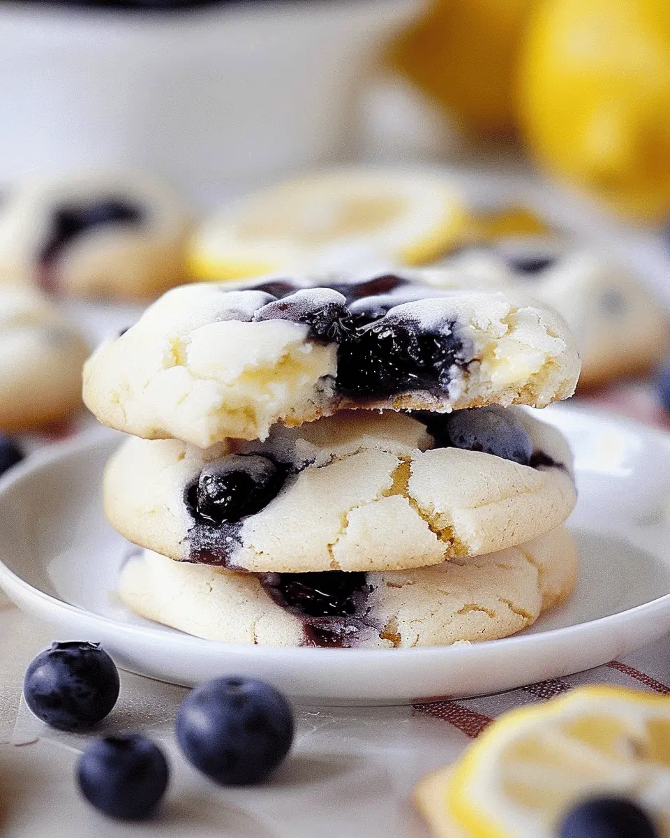 Blueberry Lemon Cheesecake Cookies: The Best Indulgent Treats