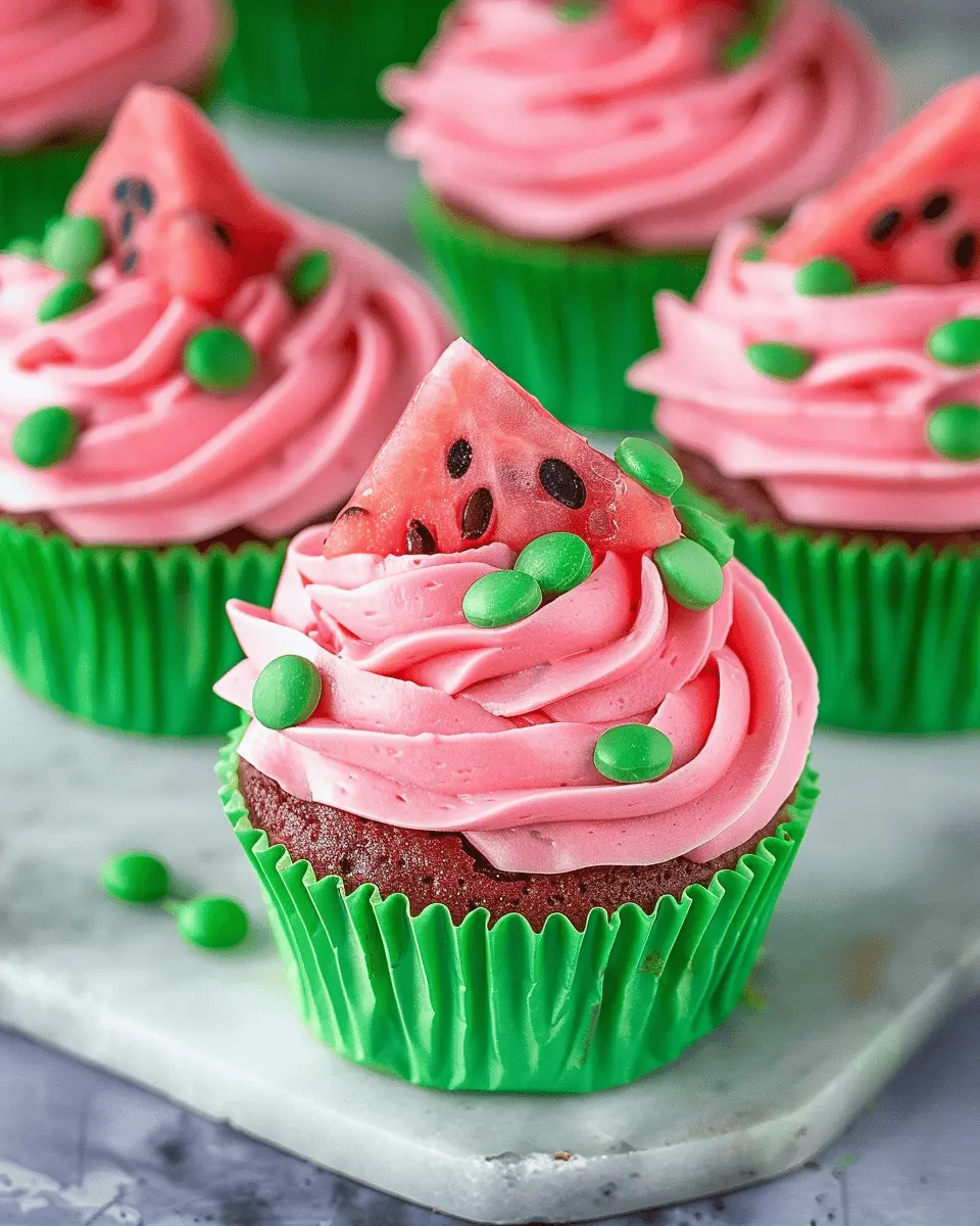 Watermelon Cupcakes: The Juicy Treat You’ll Love Making at Home
