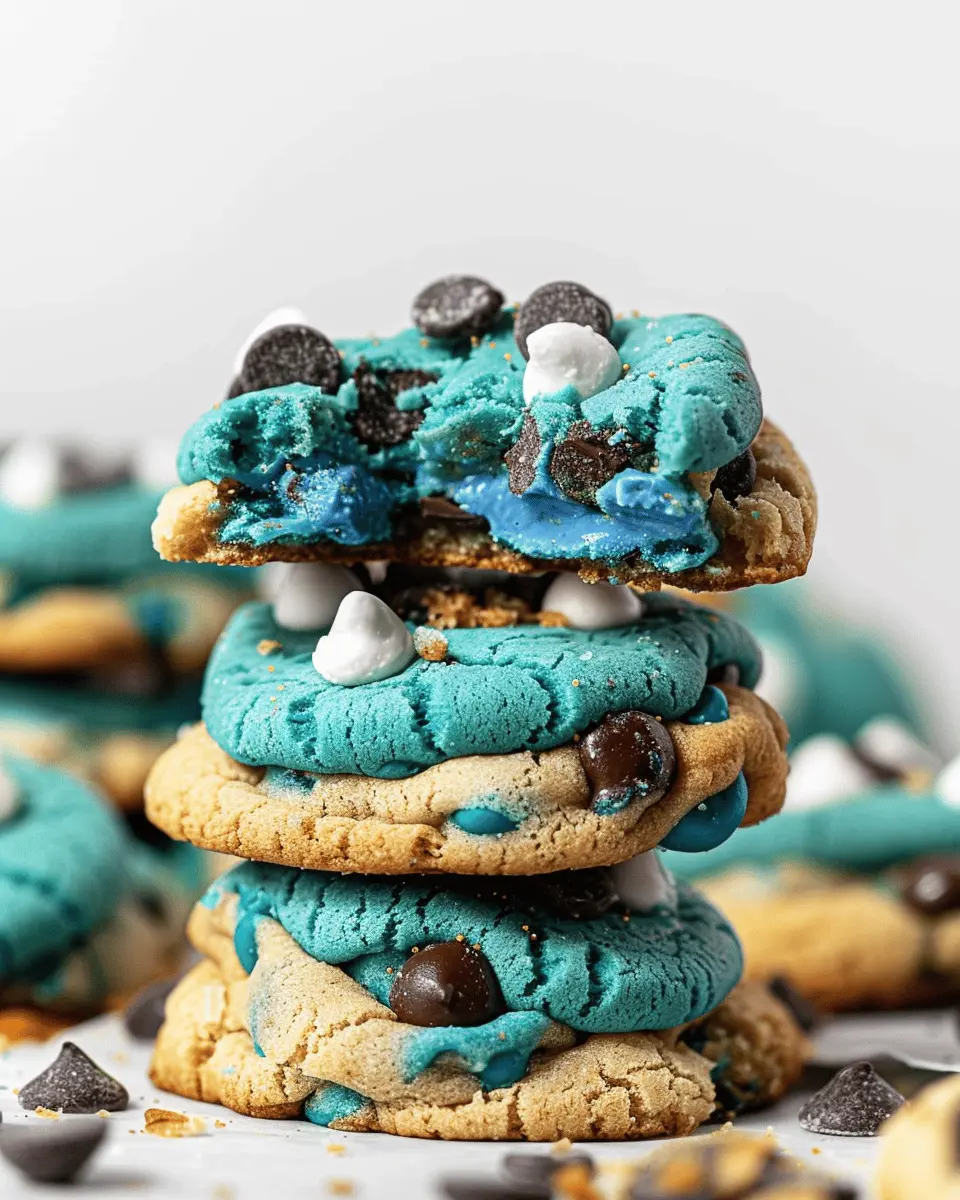 Cookie Monster Cookies: Indulgent Treats for Homemade Joy