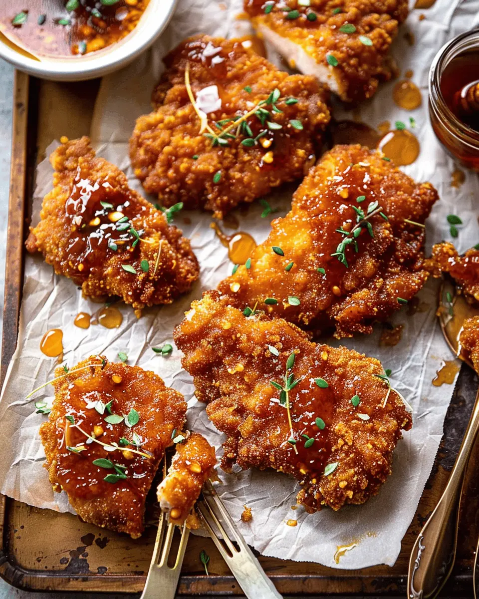 Baked Crunchy Hot Honey Chicken: An Easy Family Favorite Recipe