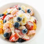 Fruit Salad with Honey Yogurt Dressing