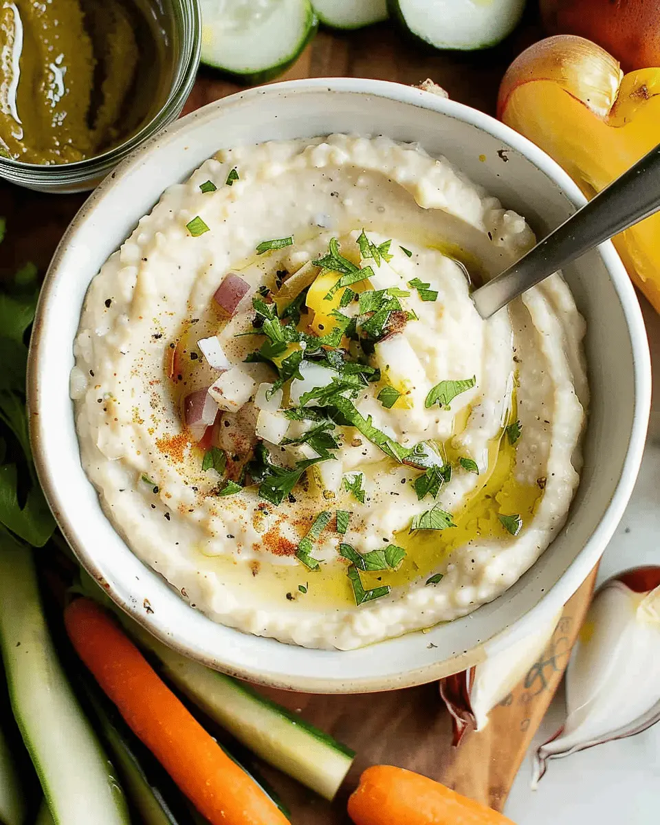 White Bean Dip with Turkey Bacon: Easy and Flavorful Snack