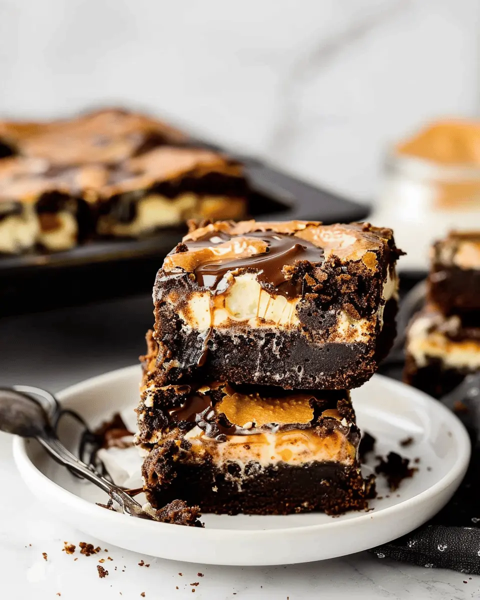 Milky Way Caramel Cheesecake Brownies: Indulgent Homemade Delight