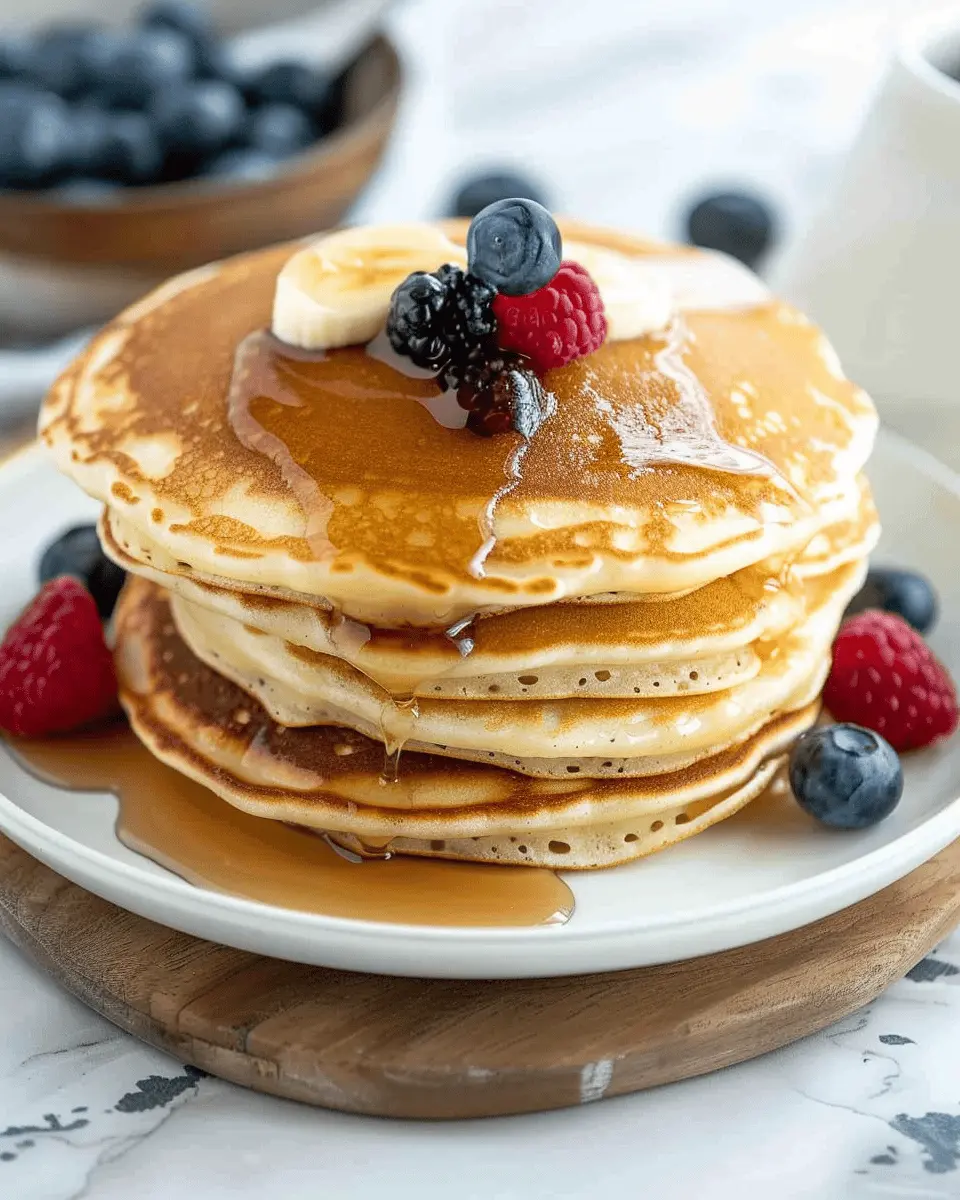 Easy Fluffy Pancakes: Elevate Your Breakfast with Turkey Bacon