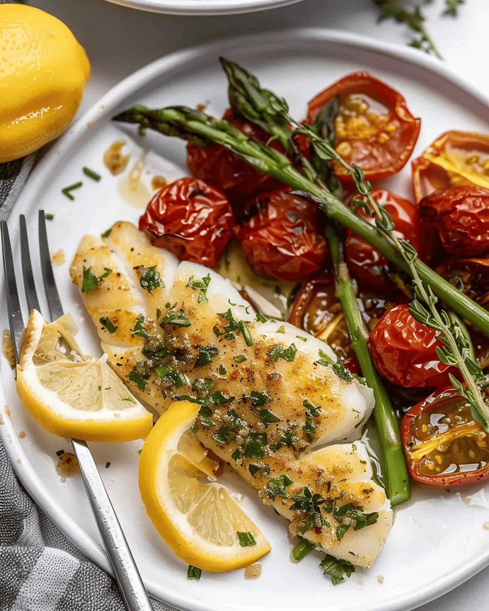 Easy Garlic Butter Baked Cod: A Flavorful Weeknight Delight
