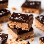 No Bake Chocolate Peanut Butter Protein Bars
