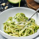 Creamy Avocado Spinach Pasta