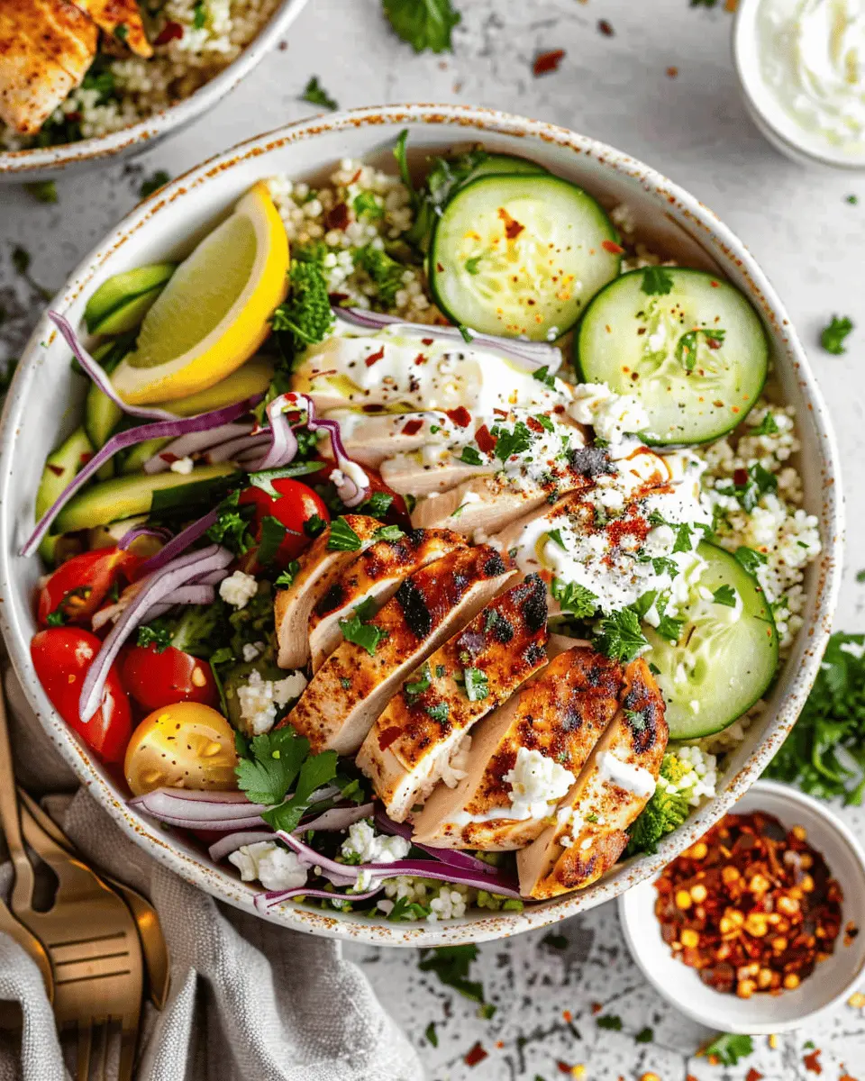 Greek Chicken Bowls: Easy, Flavorful Comfort for Every Meal