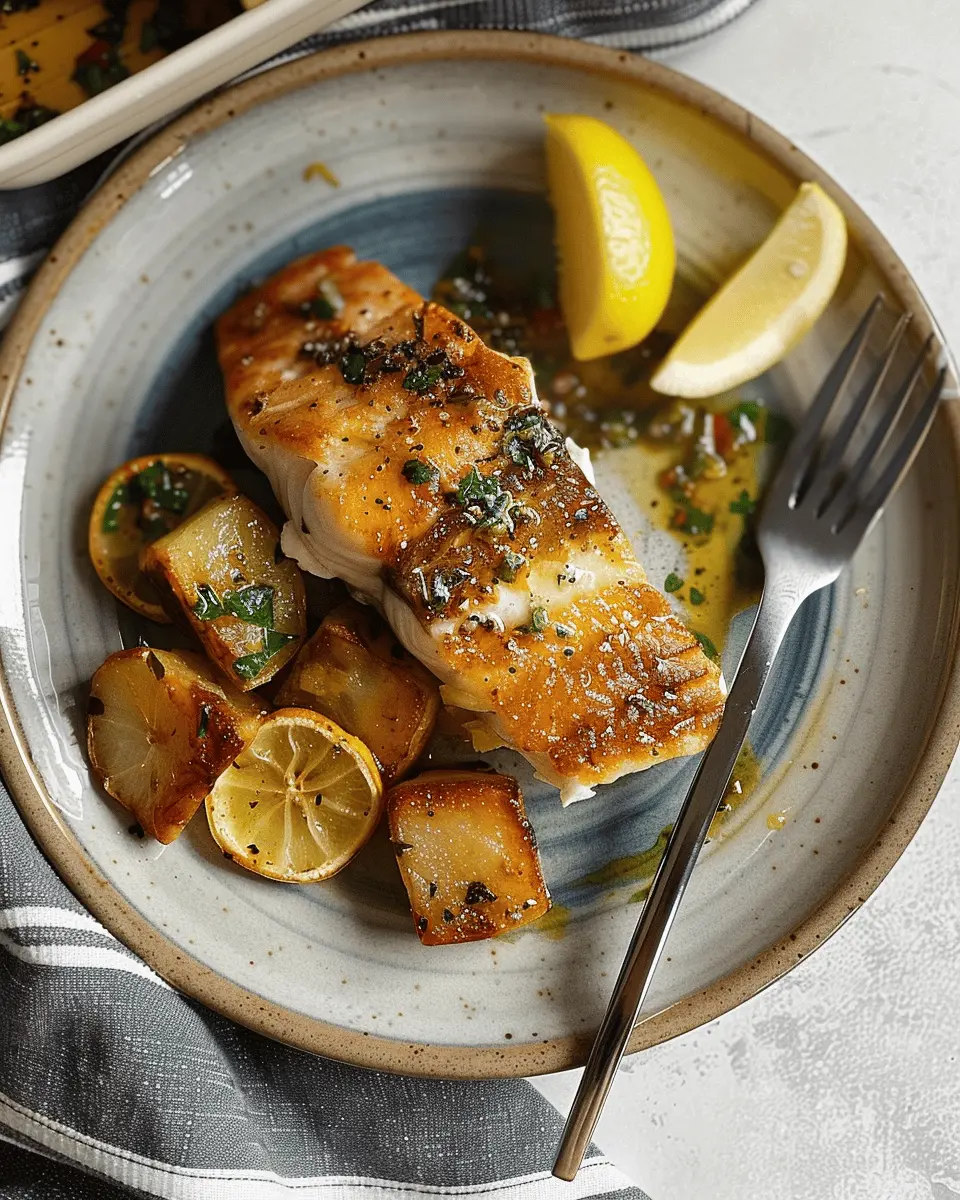 Lemon Butter Fish: Easy Recipe for a Juicy Weeknight Meal