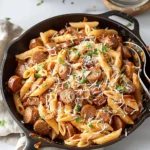Skillet Sausage Pasta