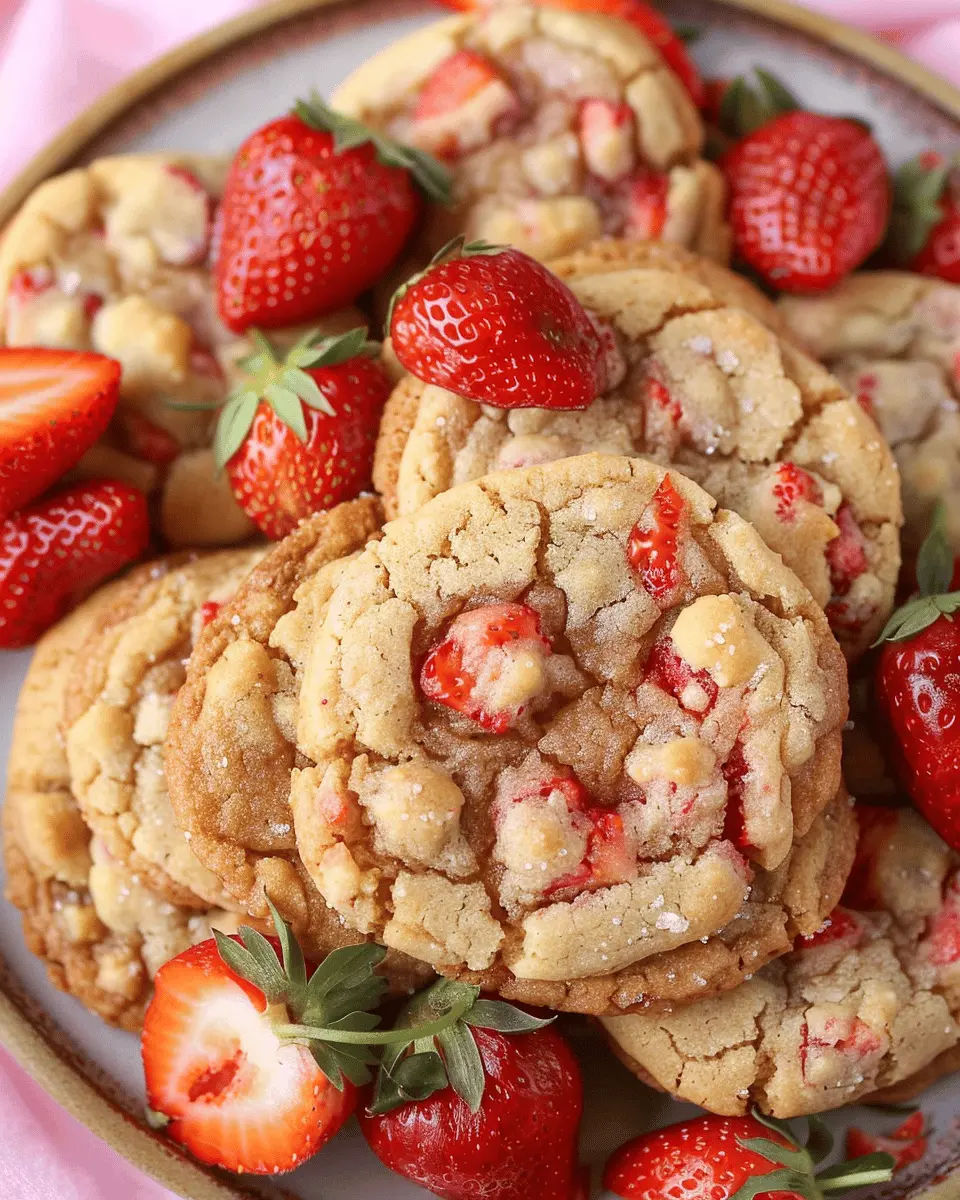 Strawberry Shortcake Cookies: The Best Way to Elevate Desserts