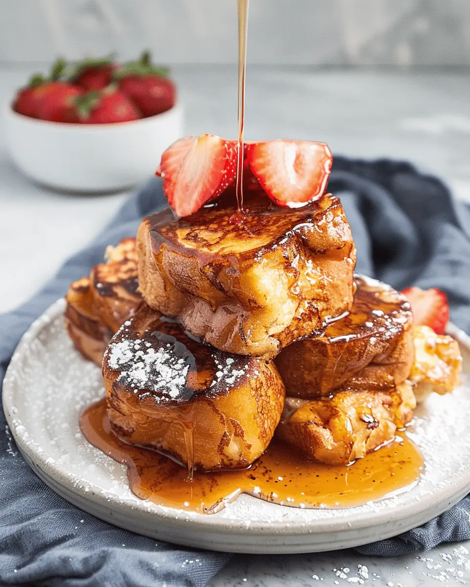 Hawaiian Roll French Toast: Easy & Indulgent Breakfast Delight