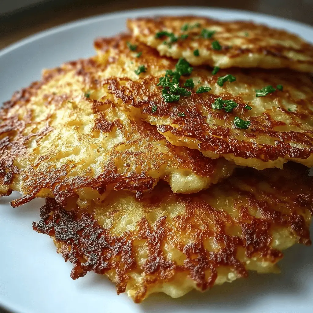 German Potato Pancakes: Easy Recipe with Turkey Bacon Twist