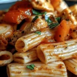 Honey Pepper Chicken Panini Pasta