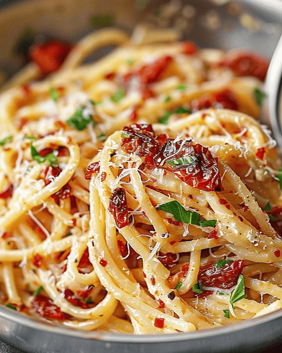 One-Pan Sun-Dried Tomato Pasta: Easy Comfort for Home Cooks