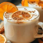 Orange Cinnamon Milk Tea