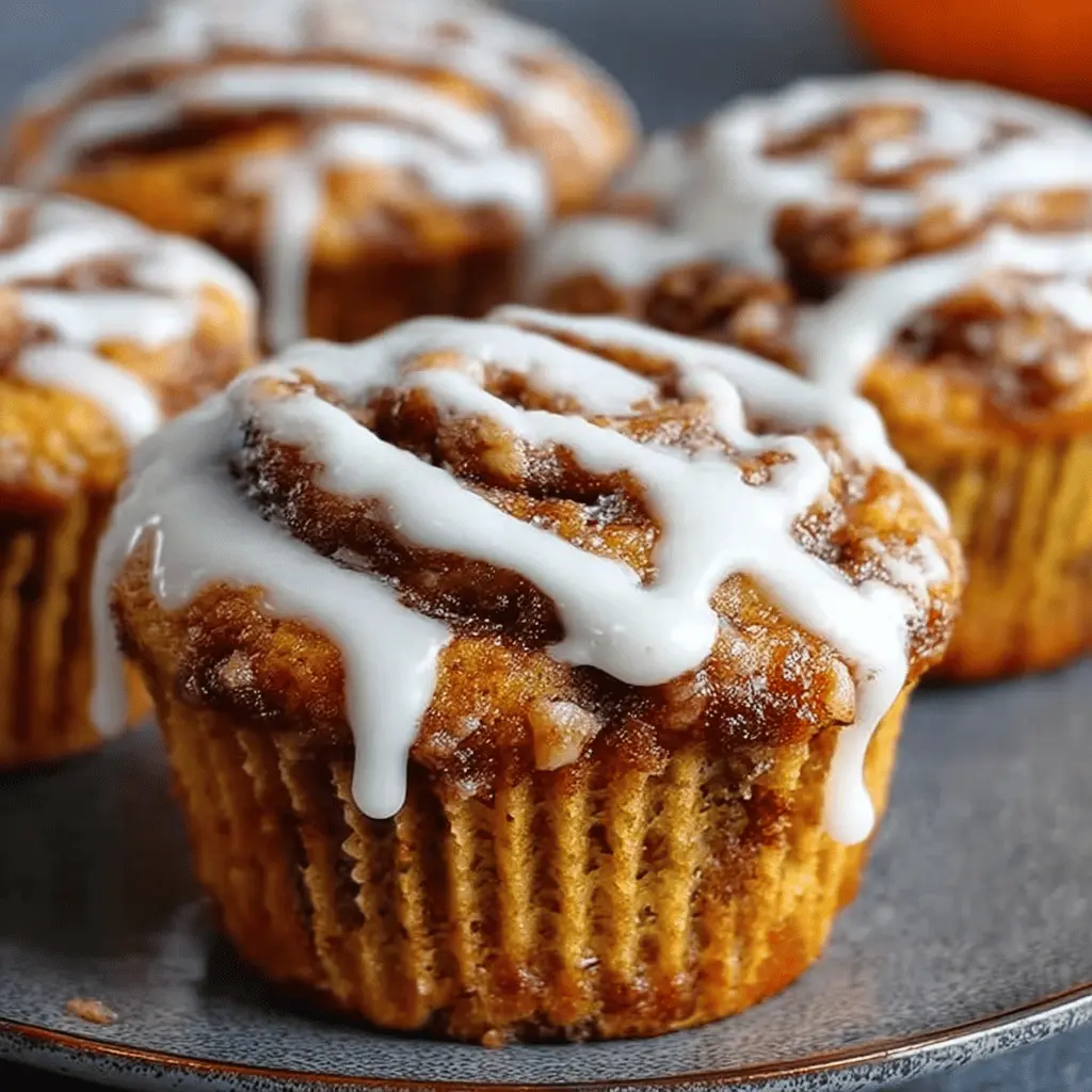 Pumpkin Cinnamon Roll Muffins: Delightfully Easy Fall Treats