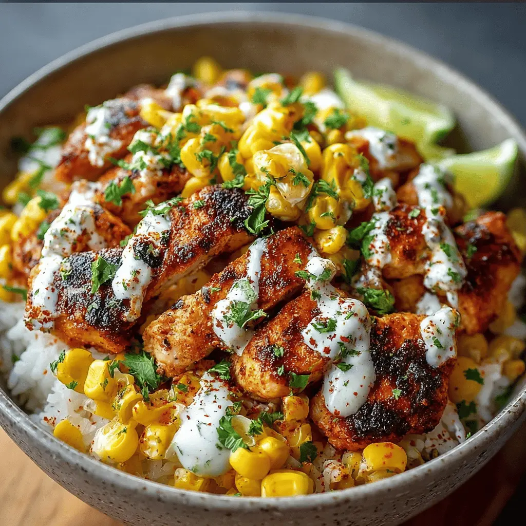 Street Corn Chicken Bowl: Easy, Flavorful Family Delight