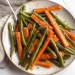 Roasted Green Beans and Carrots