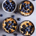 Baked Blueberry Cottage Cheese Breakfast Bowls