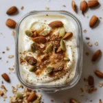 Pumpkin Cheesecake Overnight Oats