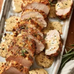 Best Ever Pork Tenderloin with Dijon Cream Sauce