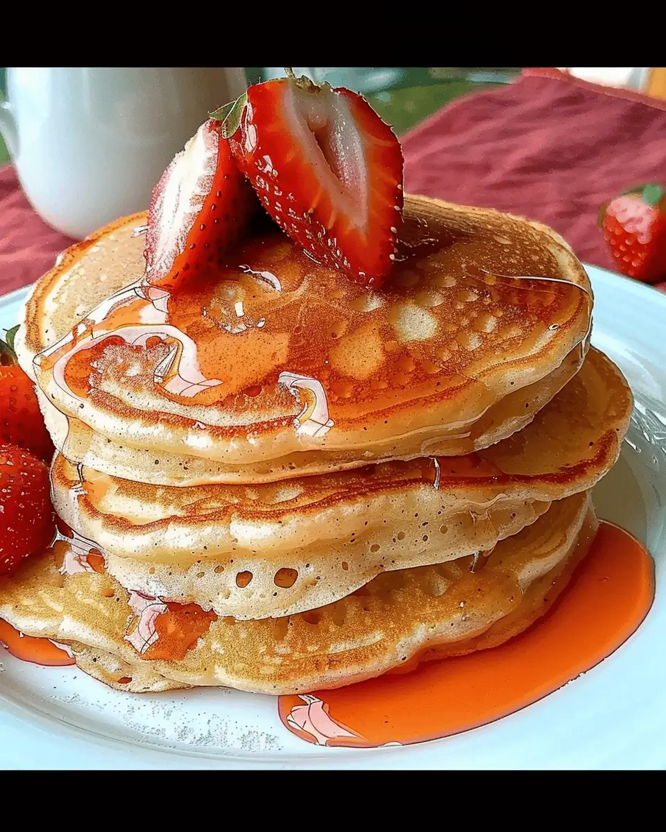 Strawberry Vanilla Pancakes: The Best Indulgent Weekend Treat