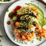 Salmon Sushi Bake Recipe