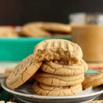 Thick and Chewy Peanut Butter Cookies