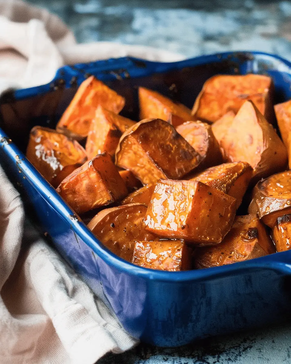 Roasted Sweet Potatoes with Honey and Cinnamon: The Best Comfort Side