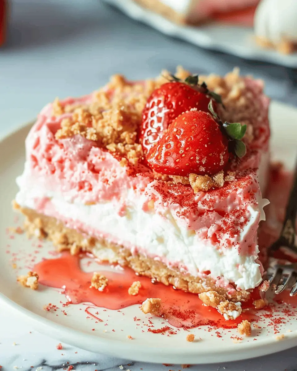 Strawberry Crunch Cheesecake: The Best Homemade Delight Ever