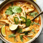 Easy Thai Chicken Curry Soup