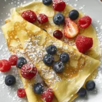 French Crêpes Recipe