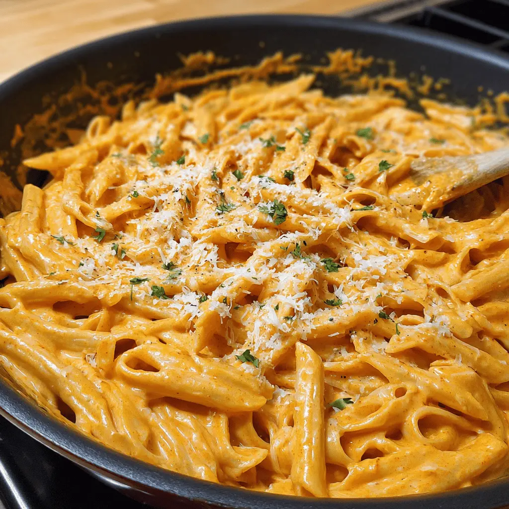 Creamy Red Pepper Alfredo Pasta: Easy and Indulgent Comfort Food