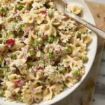 French Onion Dip Pasta Salad