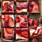 Strawberry Cheesecake Brownies