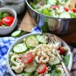 Cucumber Pasta Salad