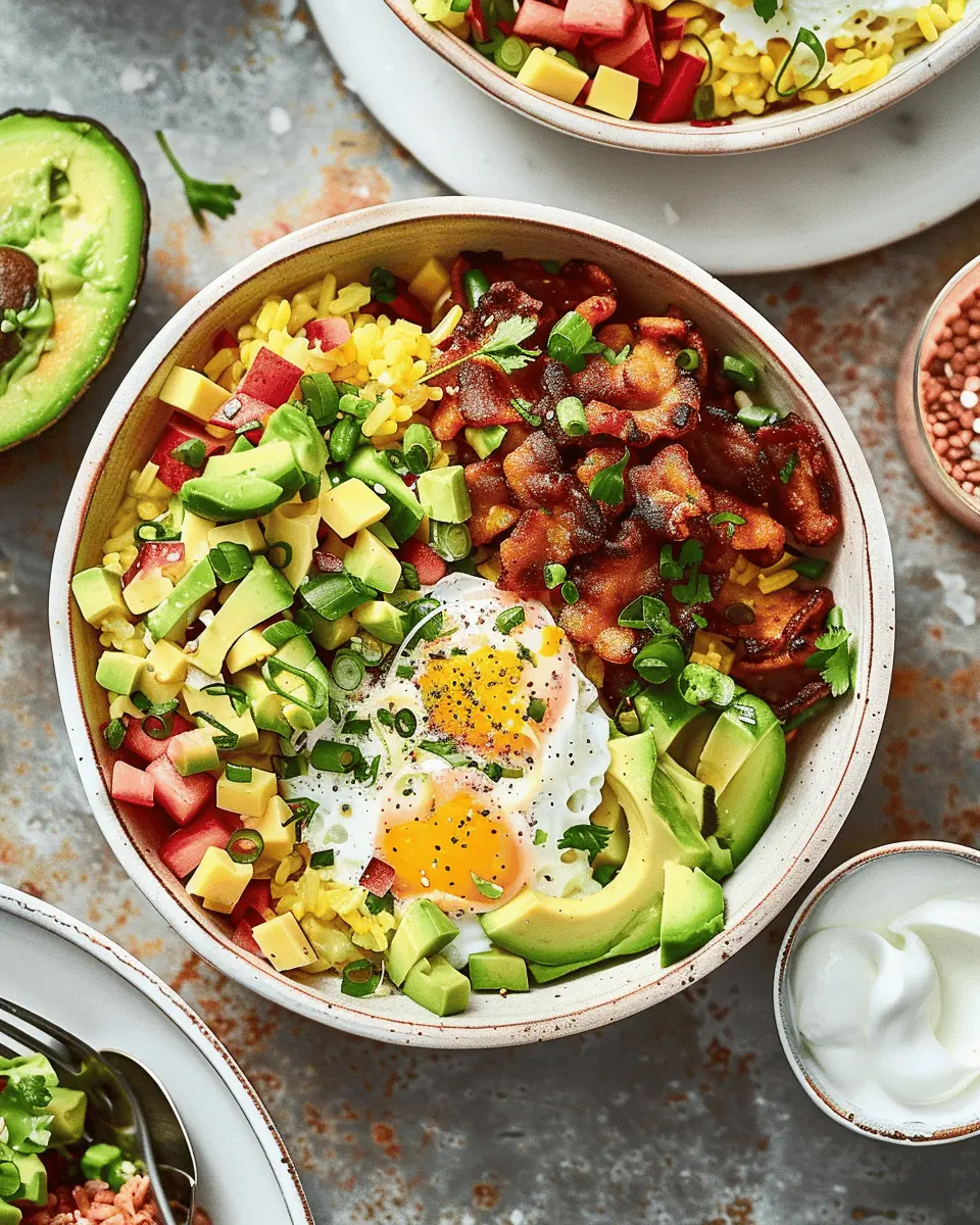 Easy High Protein Breakfast Bowls for a Healthy Start to Your Day