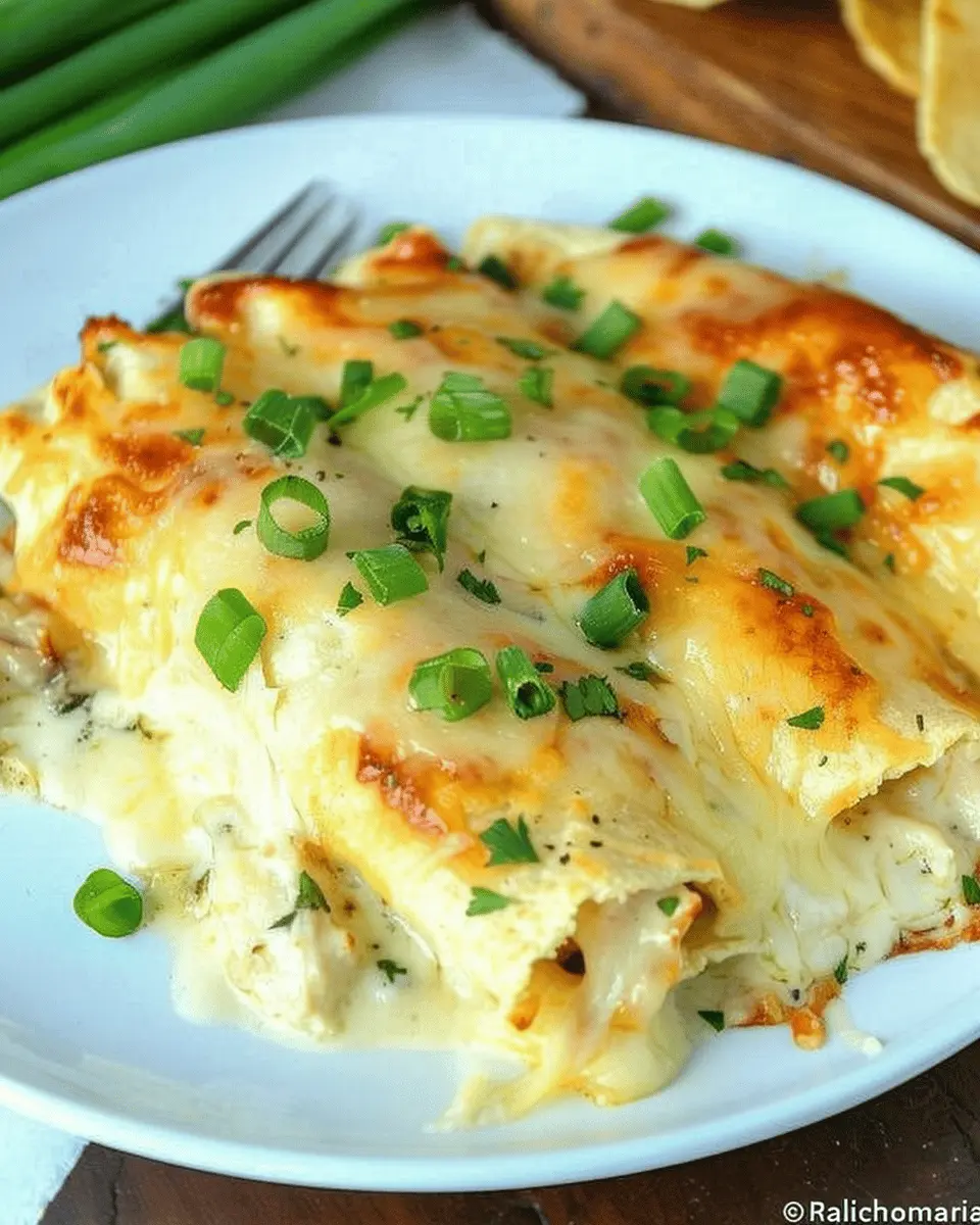 White Chicken Enchiladas: Easy Comfort Food for Your Family
