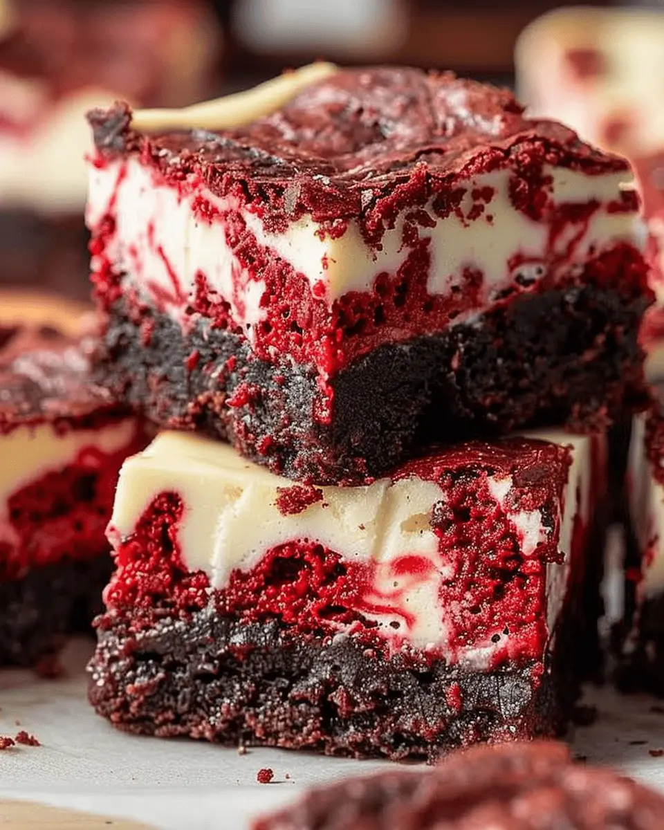 Decadent Red Velvet Cheesecake Brownies: Your New Favorite Indulgence
