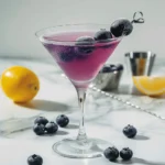 Frostbite Blueberry Martini Cocktail Recipe